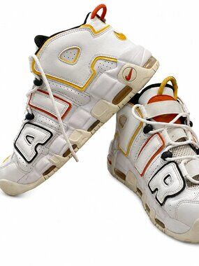 Nike Air More Uptempo Roswell Raygun DD9223-100 Mens 11 Sneaker Basketball Shoes